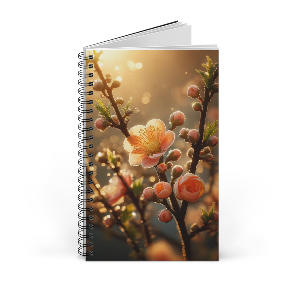 Peach-coloured diamond flowers (3)- Spiral Journal