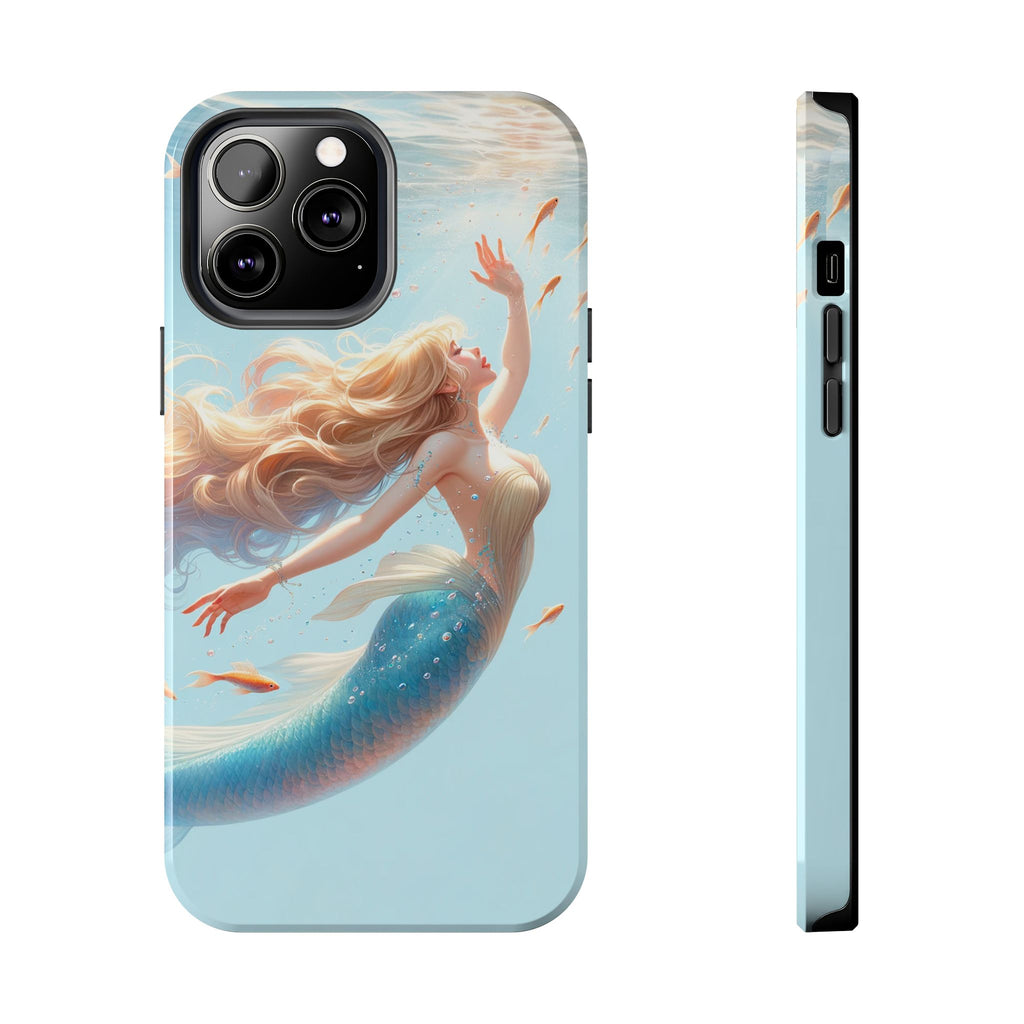 Blond mermaid - Tough Phone Case
