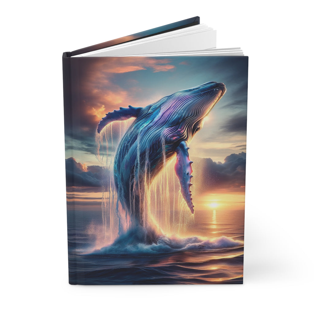 Whale 1 - Hardcover Notebook