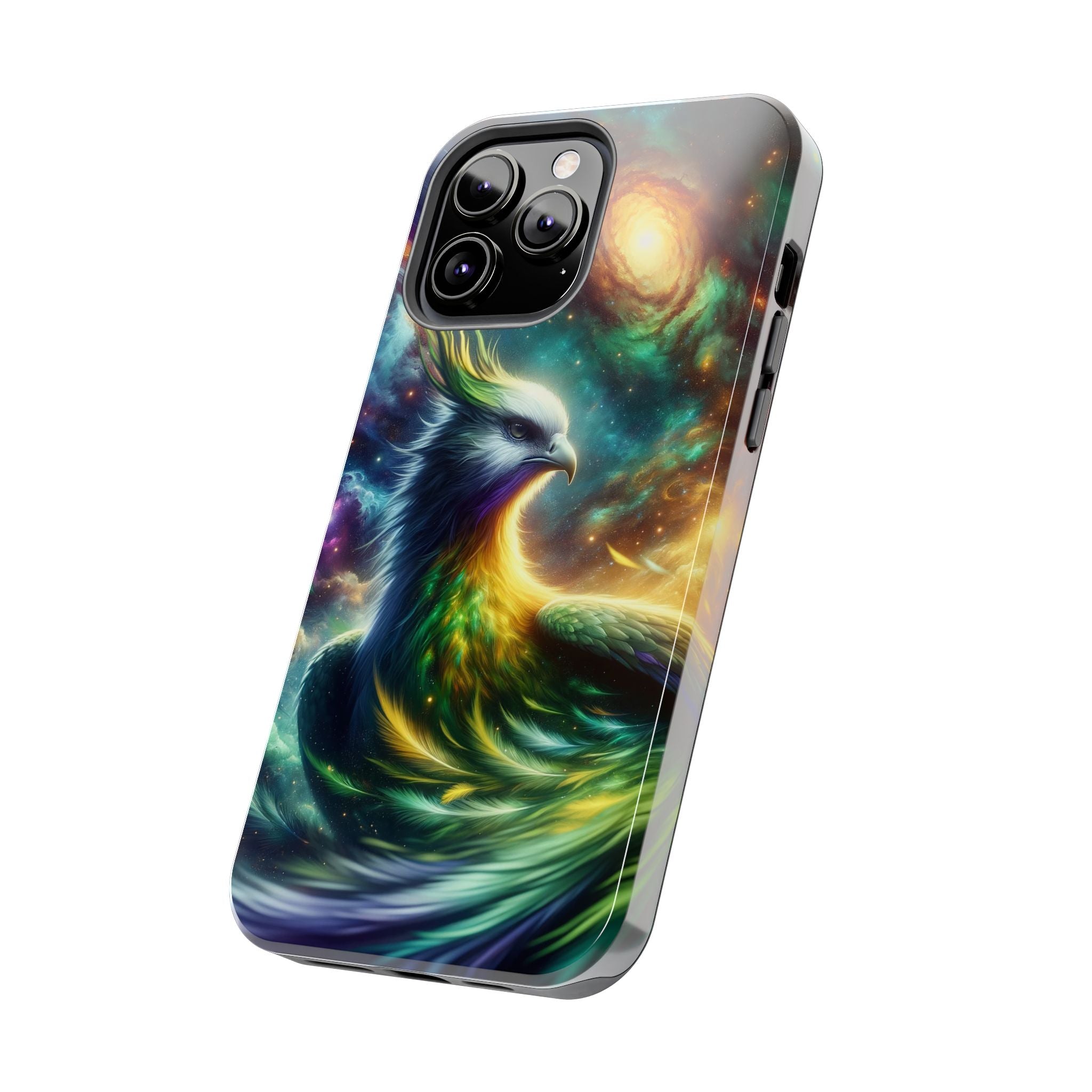 Phone Cases - Green Phoenix Design
