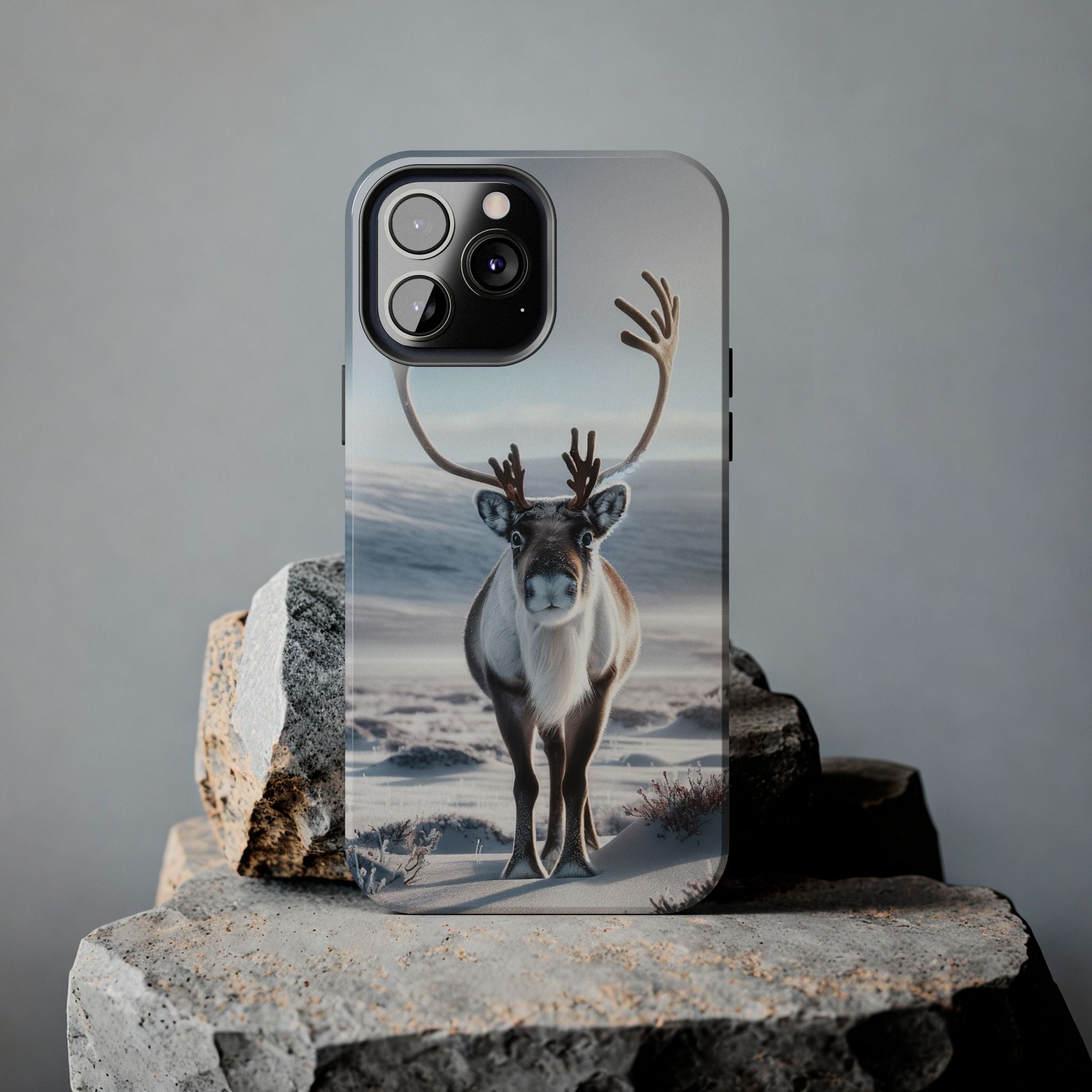 Phone Cases - Curious Reindeer Design