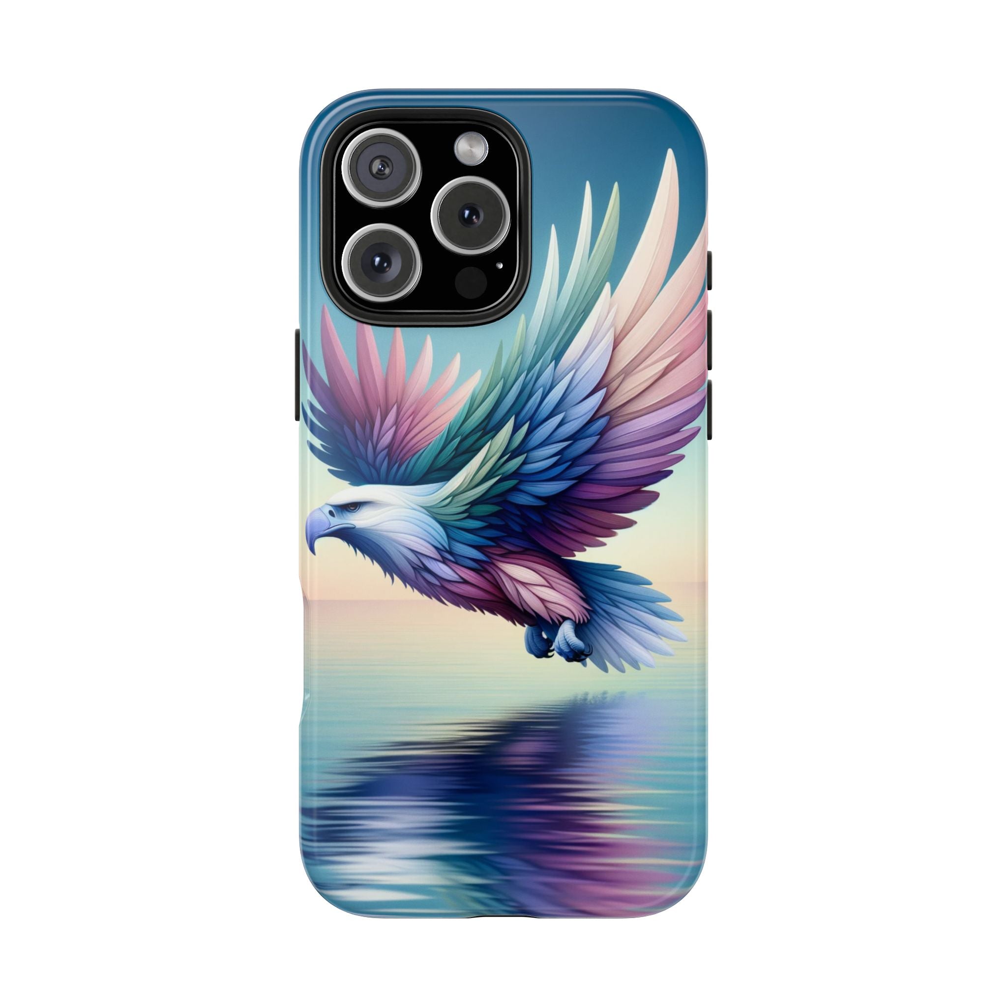 Eagle with colourful feathers - Tough Phone Case