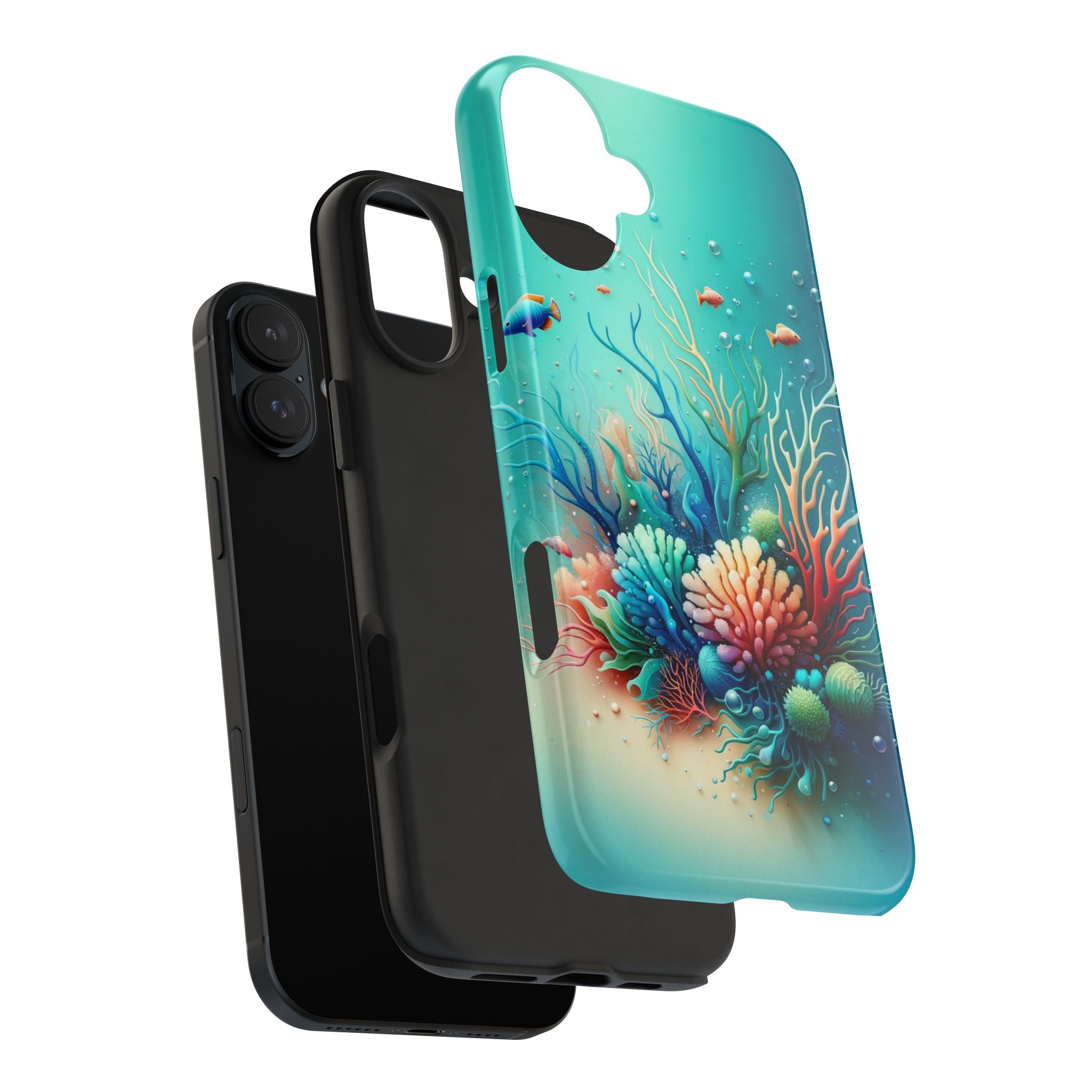 Phone Case Coral Reef Design