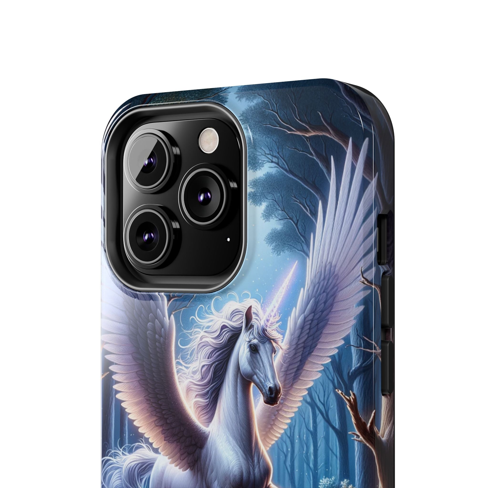 Phone Case - Unicorn Landing in Magical Forest