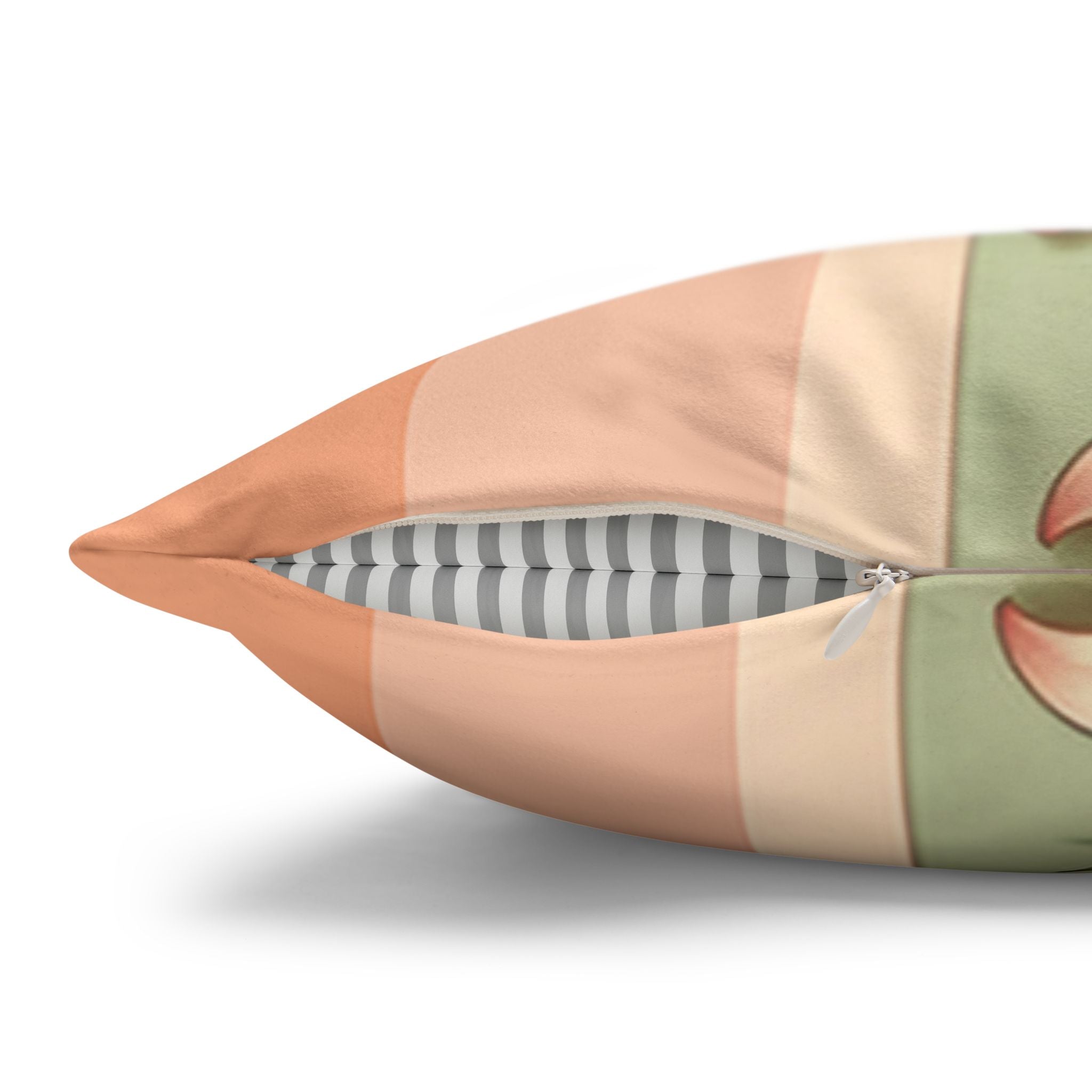 Pastel coloured Lilies - Suede Square Pillowcase