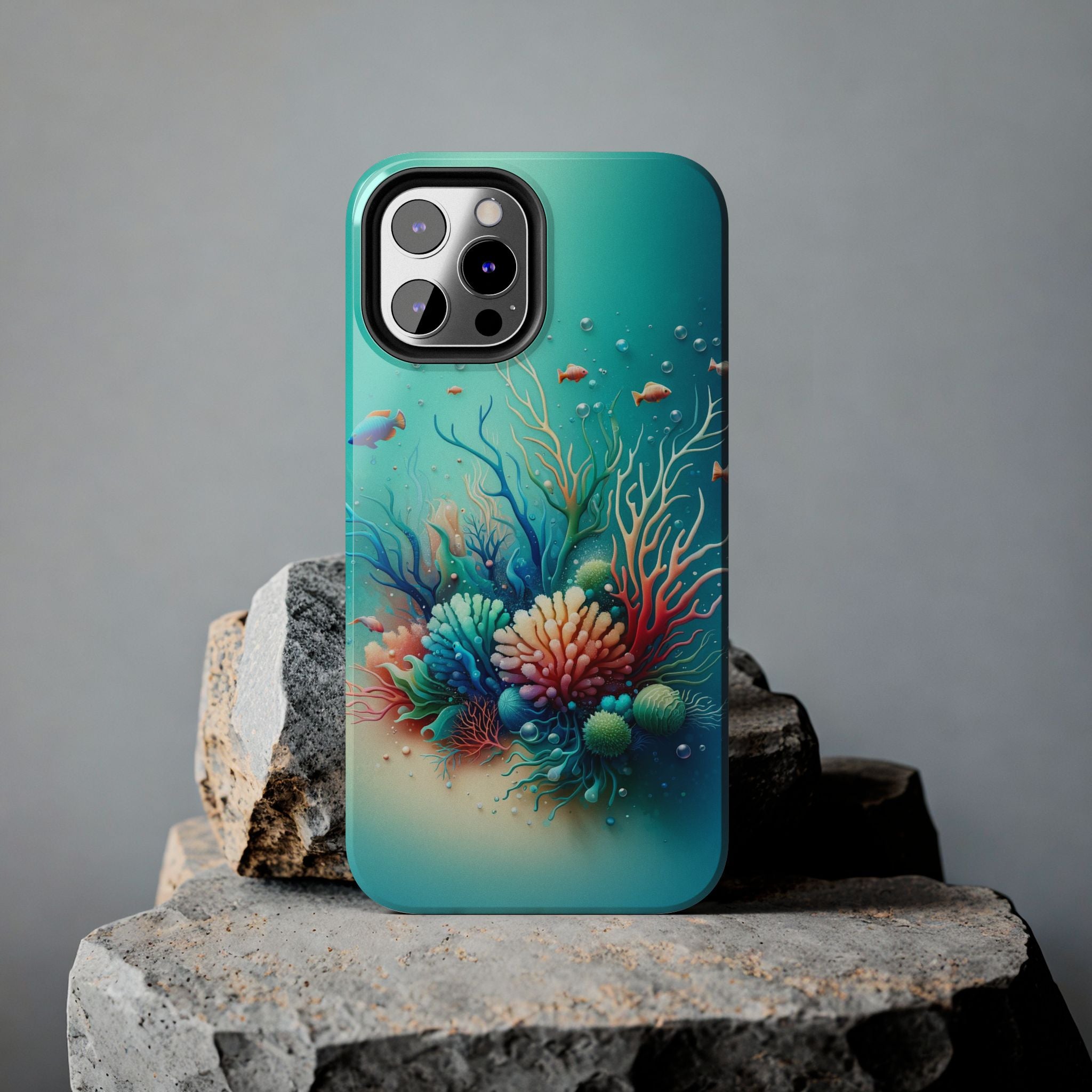 Phone Case Coral Reef Design
