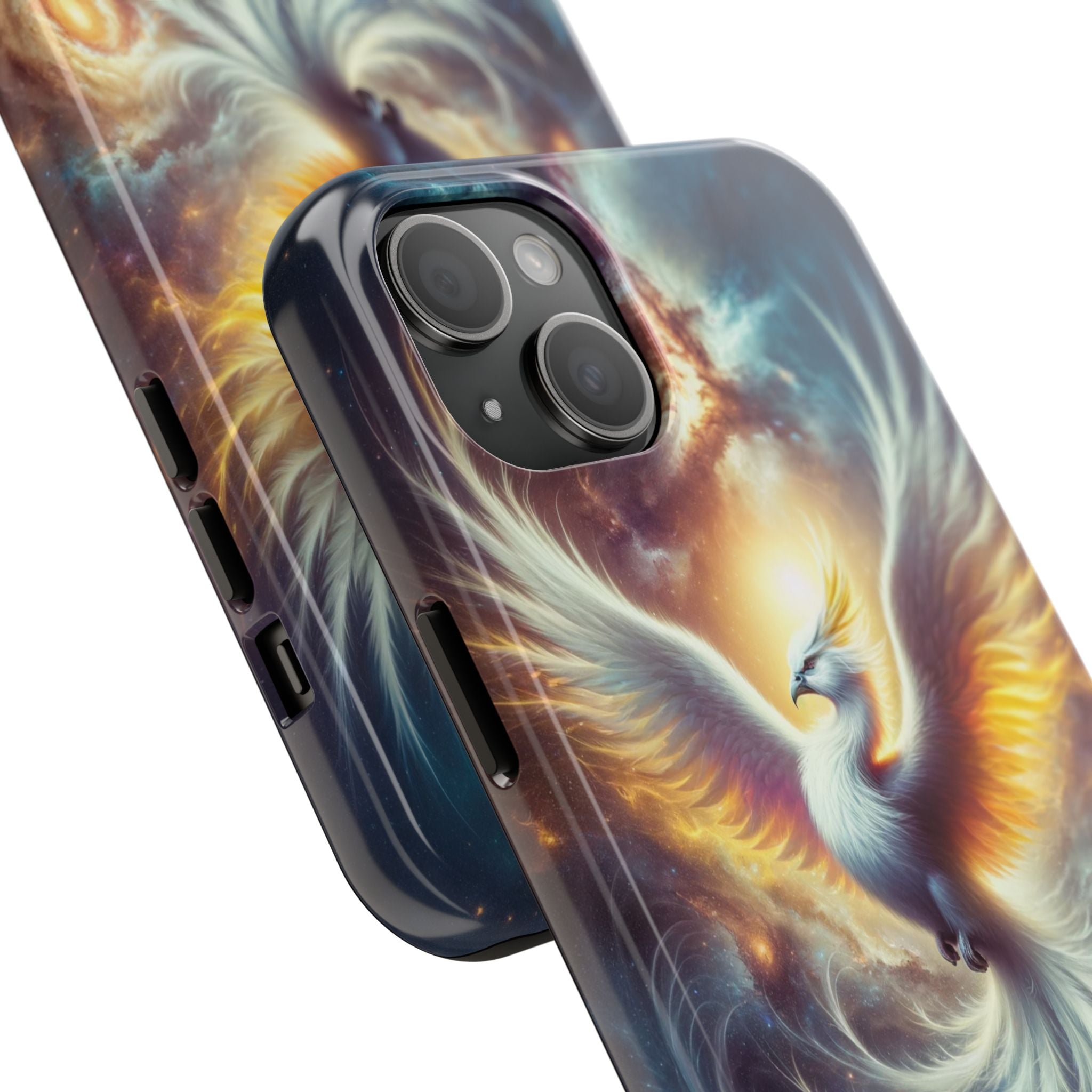 Phone Case - White Phoenix Design