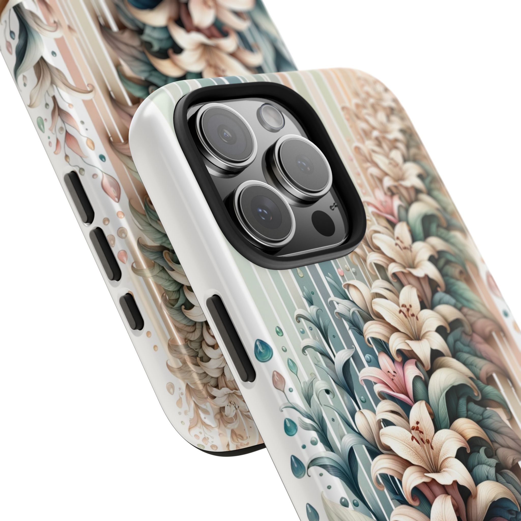 Pastel lilies - Tough Phone Case