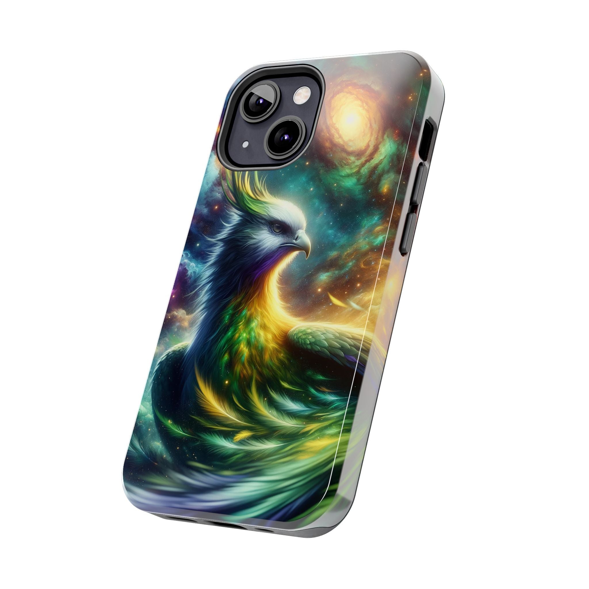 Phone Cases - Green Phoenix Design
