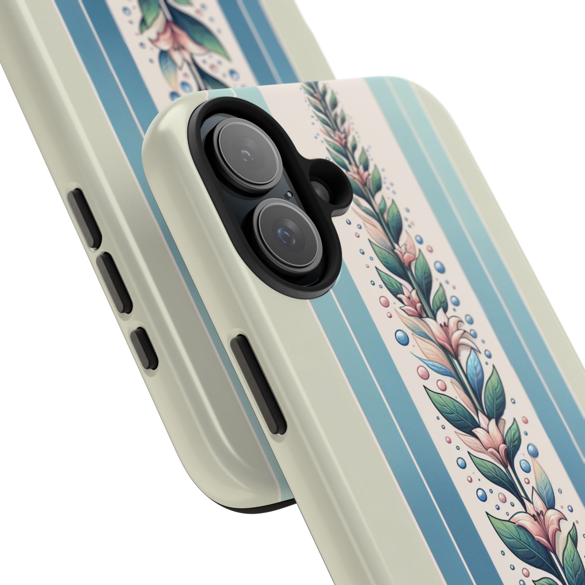 Lilies and leaves - Tough Phone Case