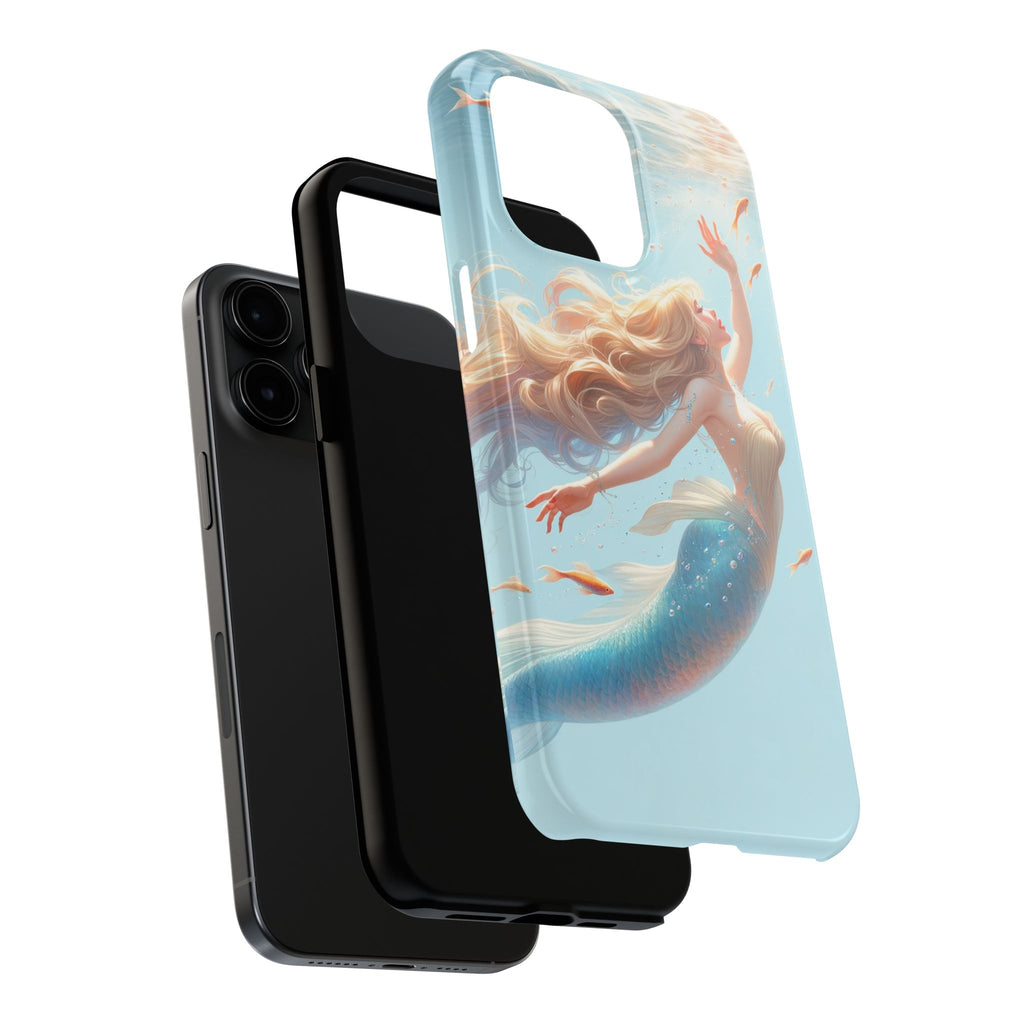 Blond mermaid - Tough Phone Case